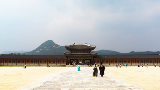 Photography - Gyeongbokgung palace in Seoul, Korea