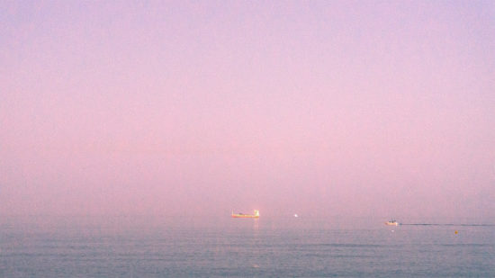 Photography - Lonely ships in Málaga, Spain